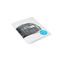 Bild von RECYCLED NOTEBOOK with IVECO BUS catalogs.